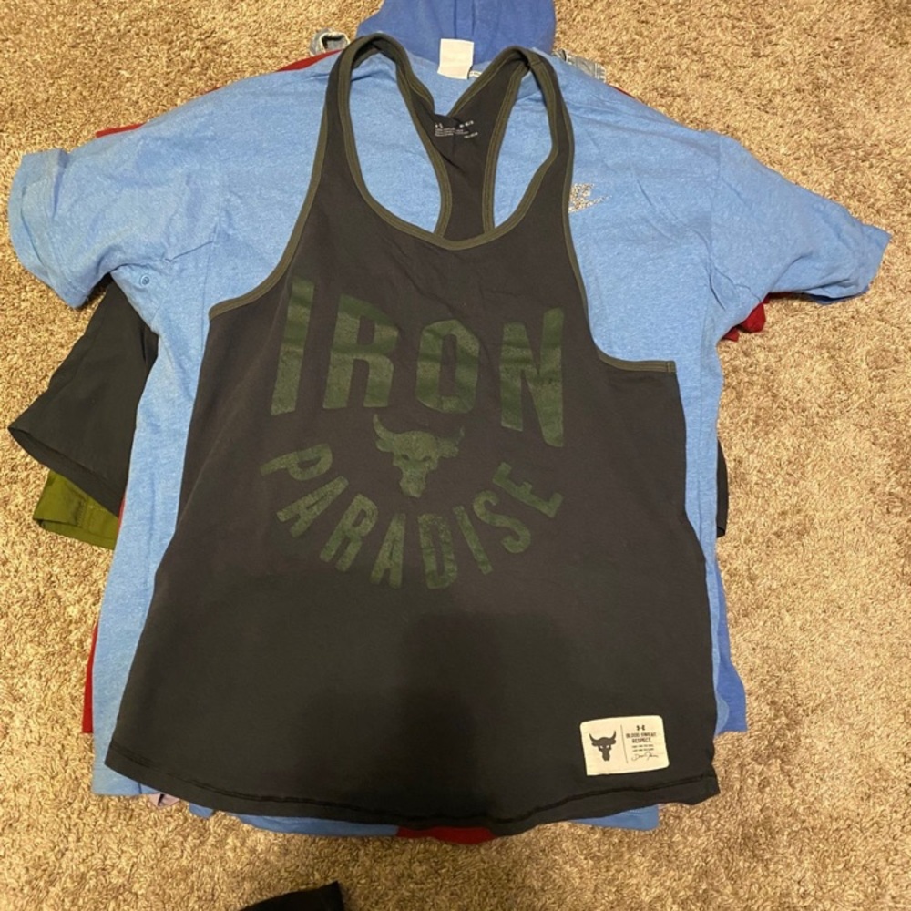 Project rock medium tank top